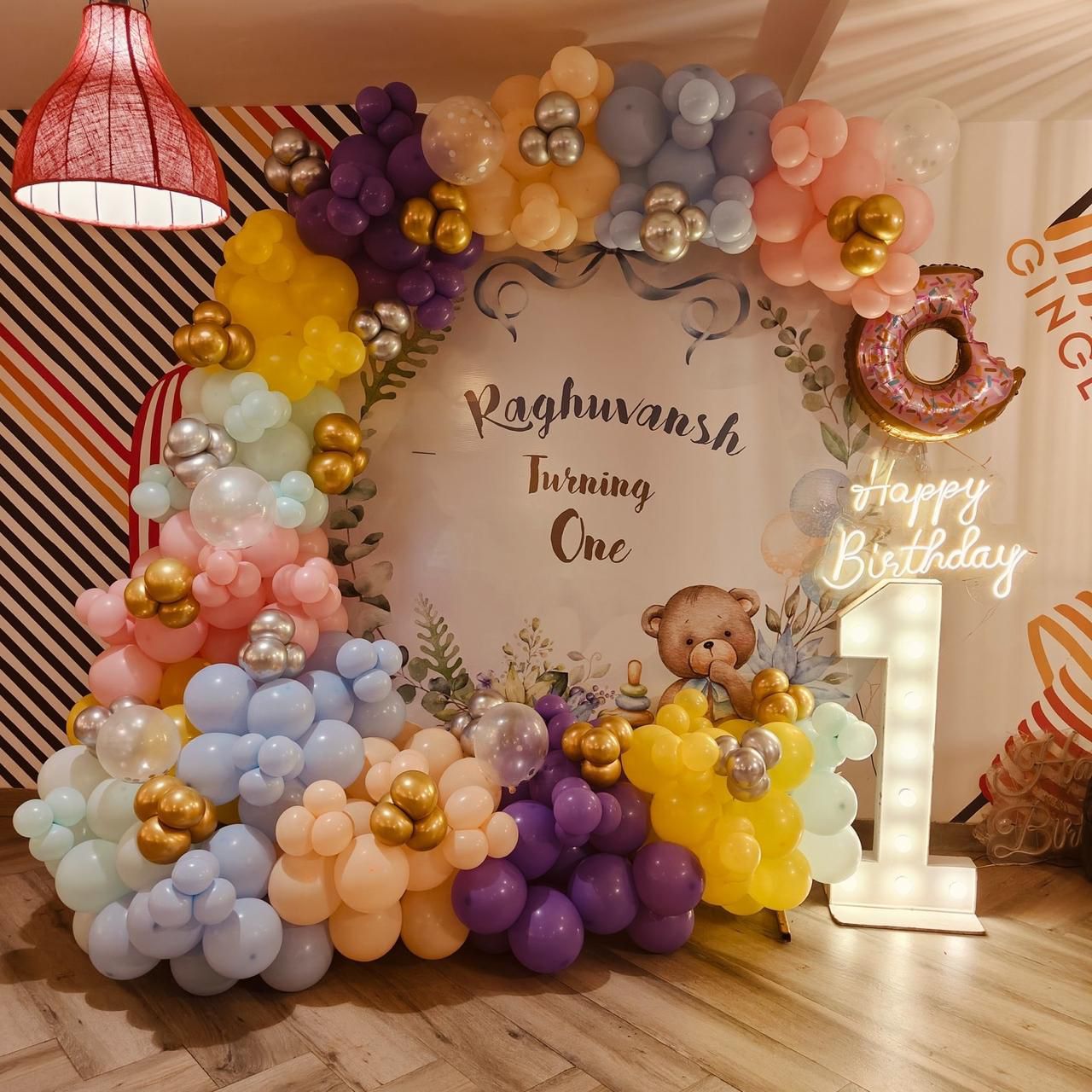 1st Birthday decoraction